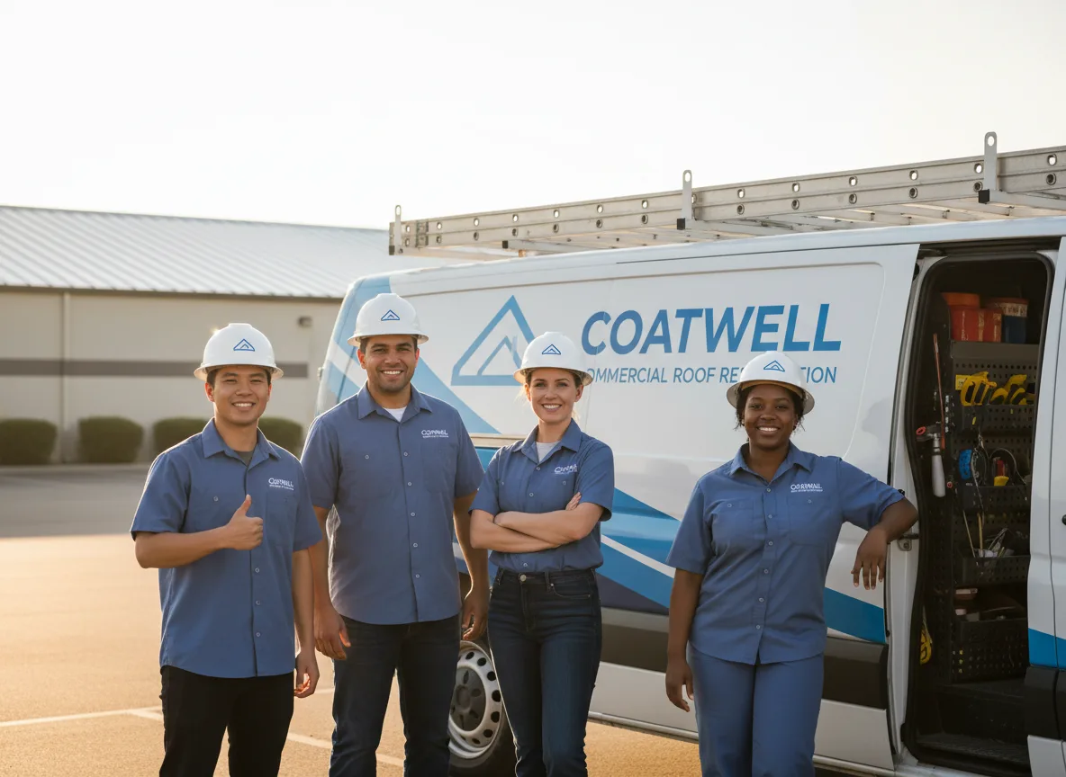 Commercial roof coating company in Hope, AK
